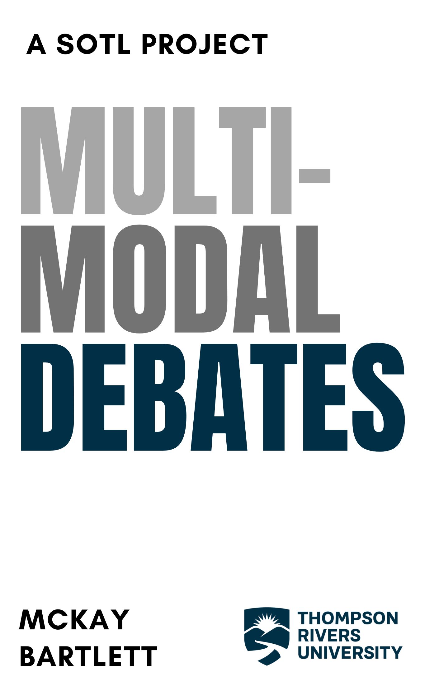 Cover image for Multimodal Debates